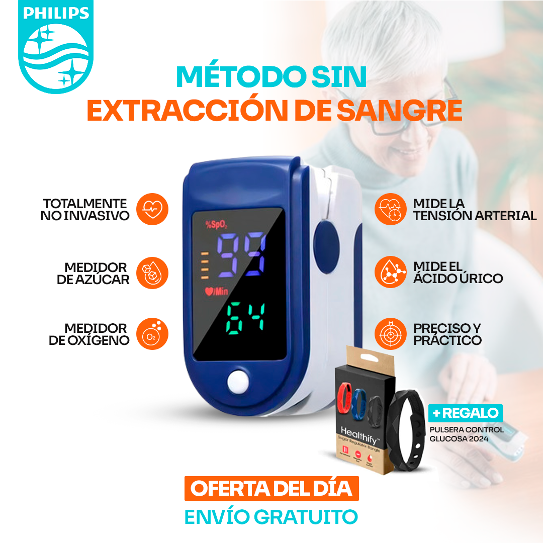 GlucoSense™ – Medidor de glucosa + Colesterol + Tensíon Arterial